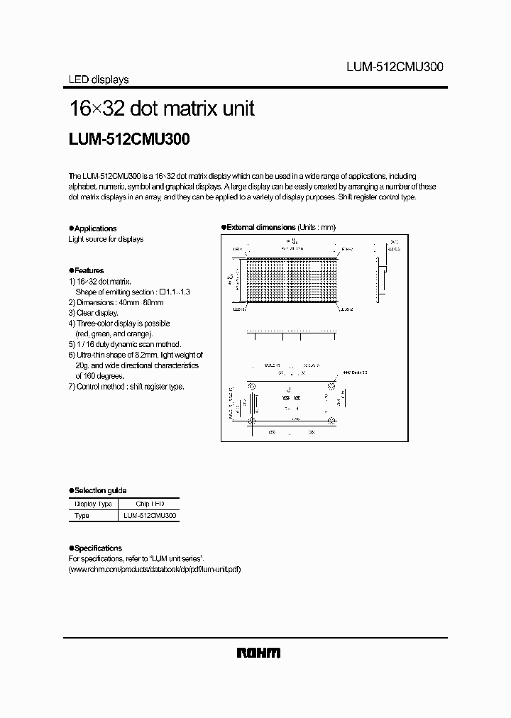 LUM-512CMU300_2899339.PDF Datasheet