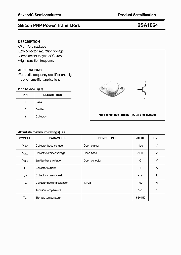 2SA1064_2918950.PDF Datasheet