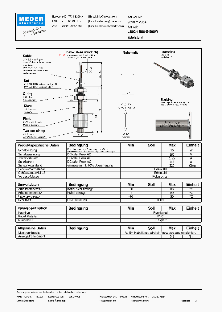 LS02-1B66-S-500WDE_2922040.PDF Datasheet