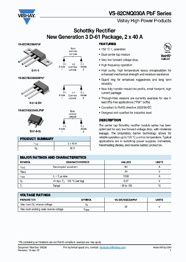 82CNQ030APBF10_2926033.PDF Datasheet