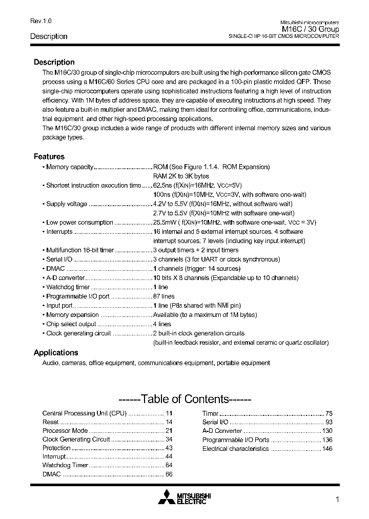 M30302M4-XXXFP_2928373.PDF Datasheet