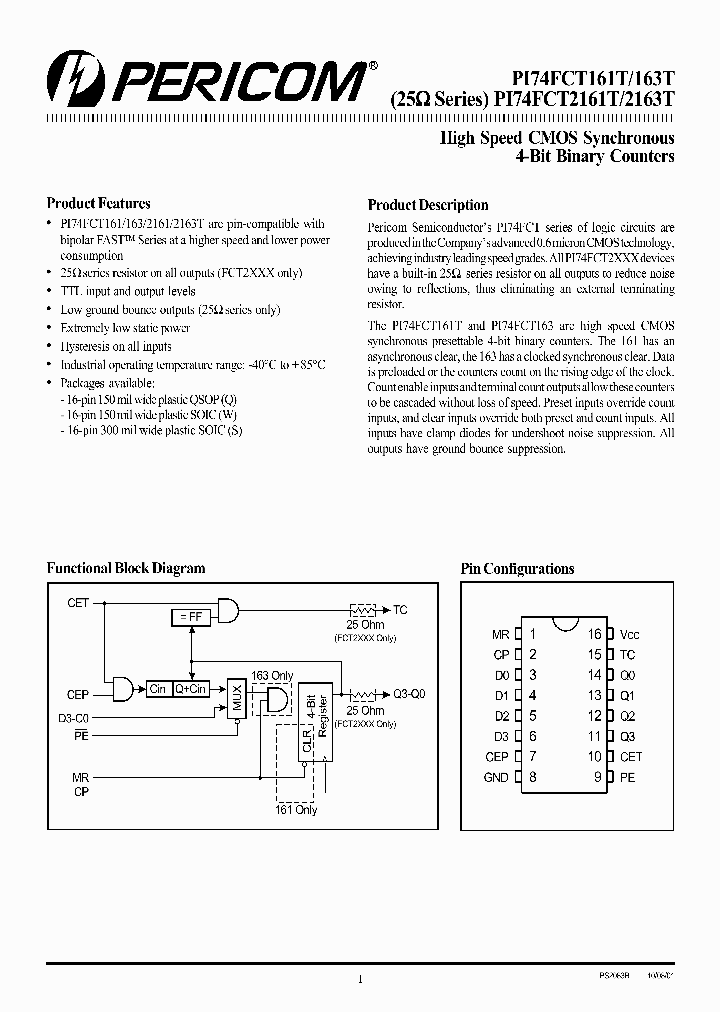 PI74FCT163ATQ_2940270.PDF Datasheet
