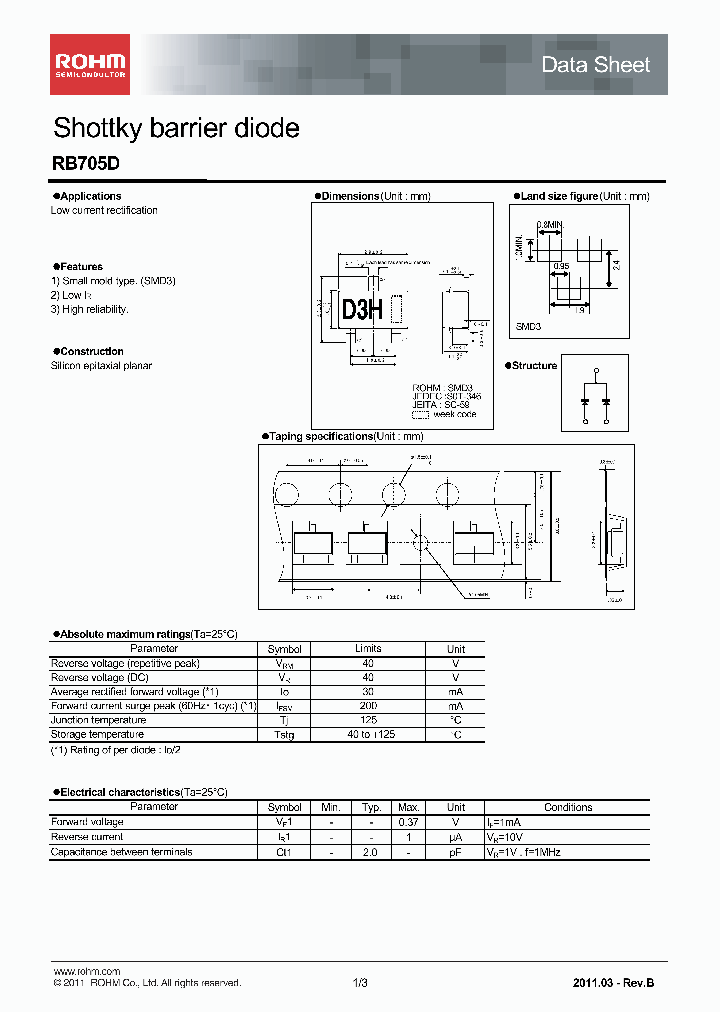 RB705D_2944189.PDF Datasheet
