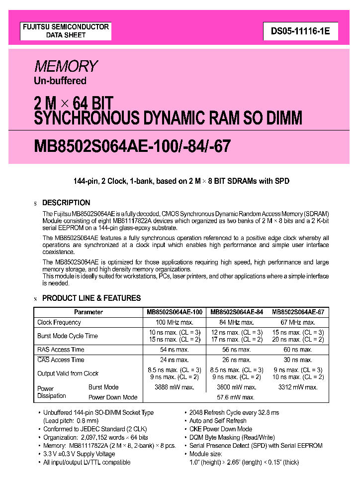 MB8502S064AE-84_2950449.PDF Datasheet