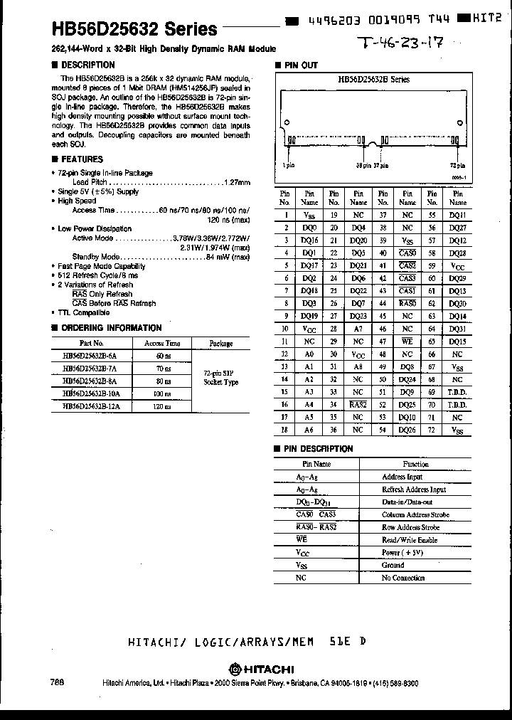 HB56D25632B-6A_2956260.PDF Datasheet
