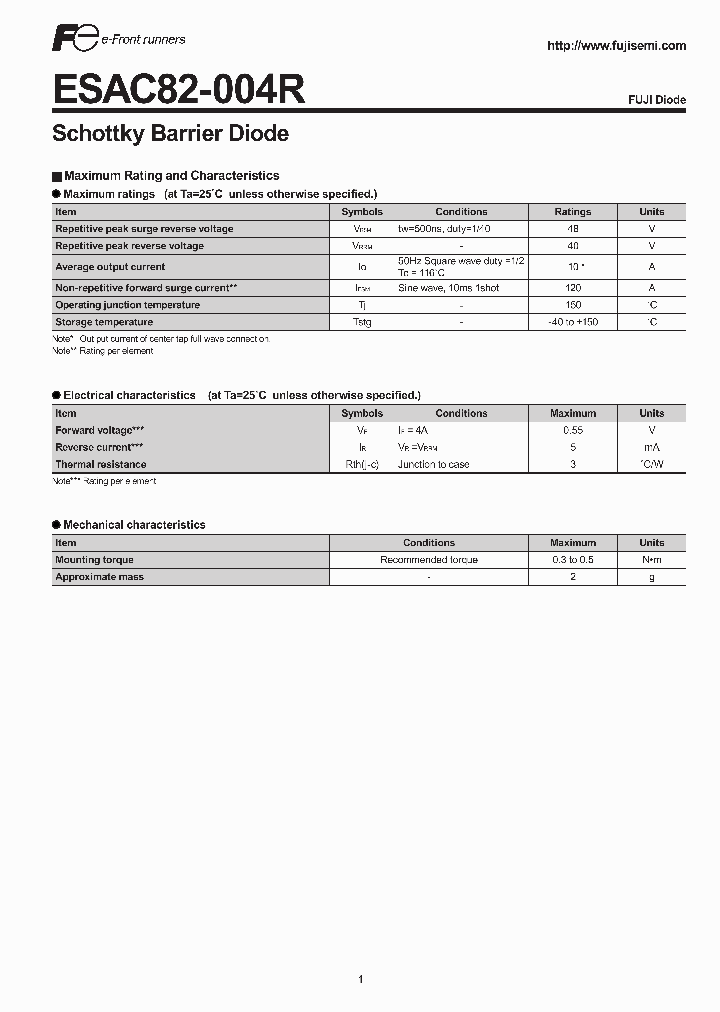 ESAC82-004R_2961277.PDF Datasheet