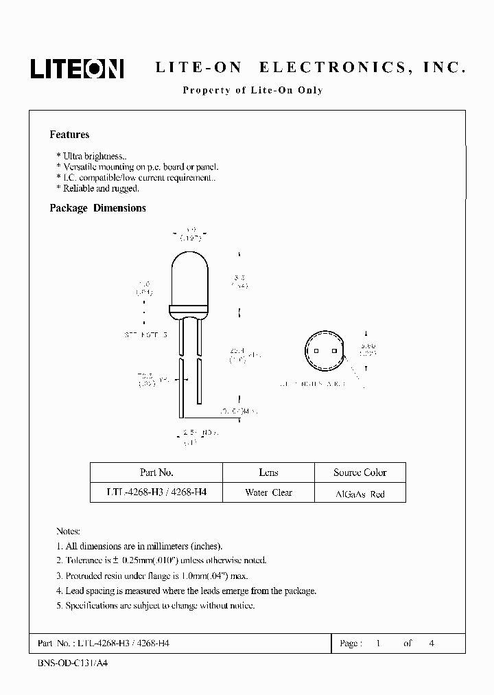 LTL-4268-H4_2969226.PDF Datasheet