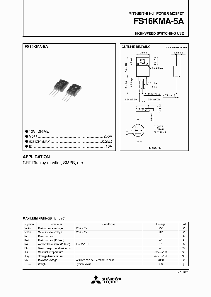 FS16KMA-5A_2971459.PDF Datasheet