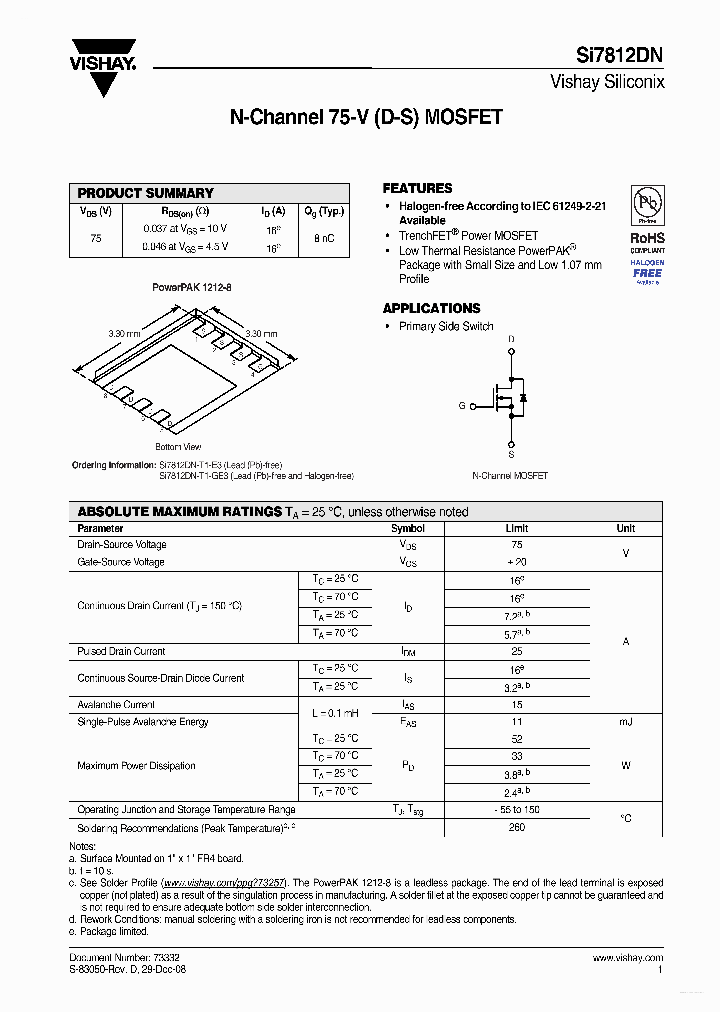 SI7812DN_2983798.PDF Datasheet