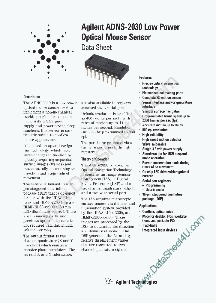 ADNS-2030_2987891.PDF Datasheet