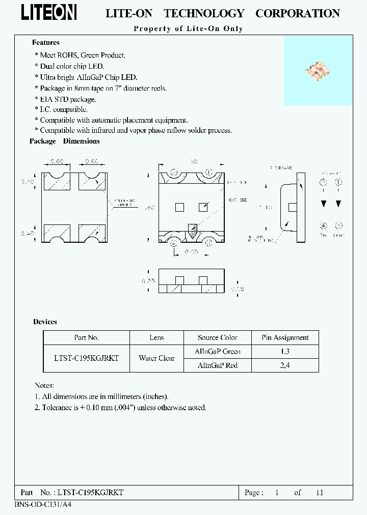 LTST-C195KGJRKT_2988969.PDF Datasheet