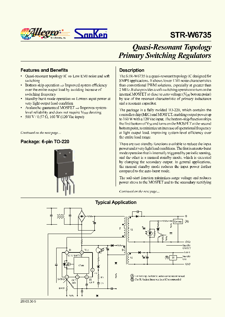 STR-W6735_3000138.PDF Datasheet