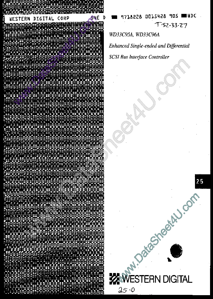 WD33C95A_3011096.PDF Datasheet