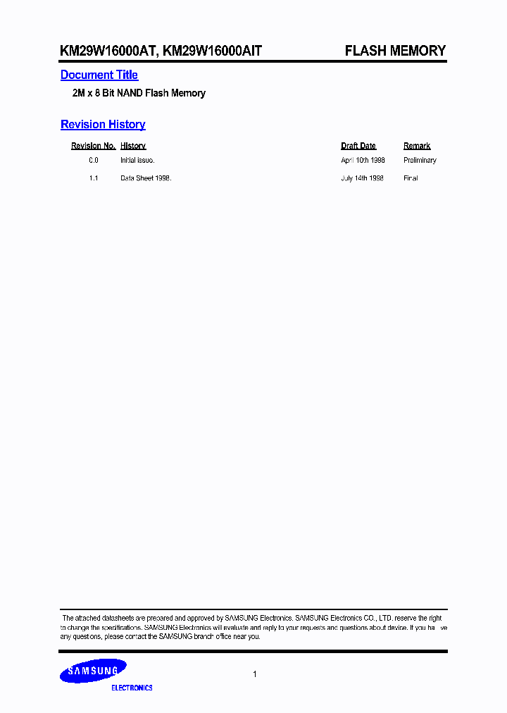 KM29W16000AIT_3013410.PDF Datasheet