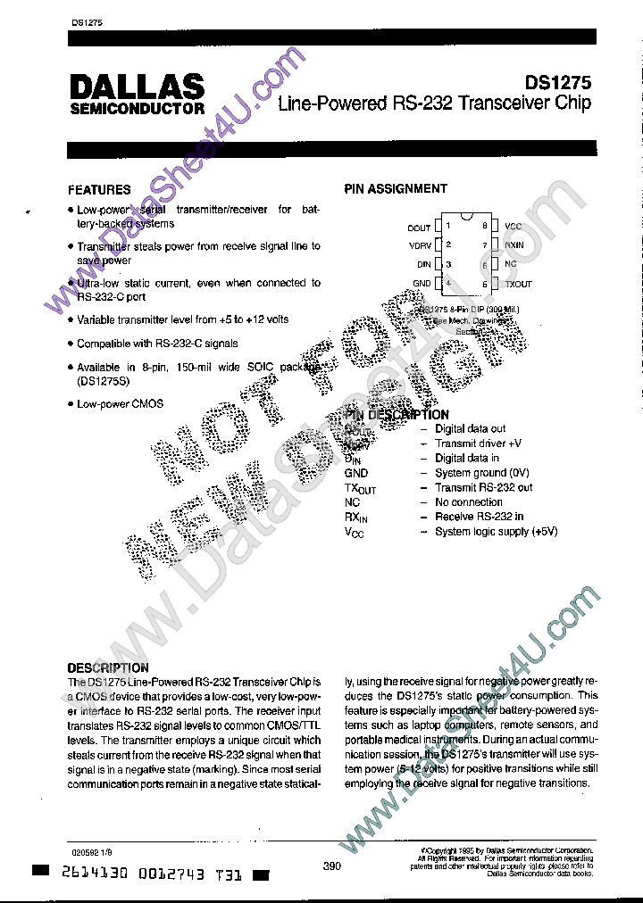 DS1275_3020506.PDF Datasheet
