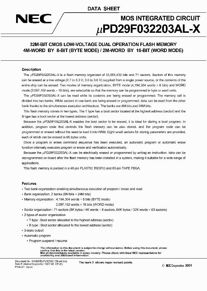 UPD29F032203AL-X_3023613.PDF Datasheet