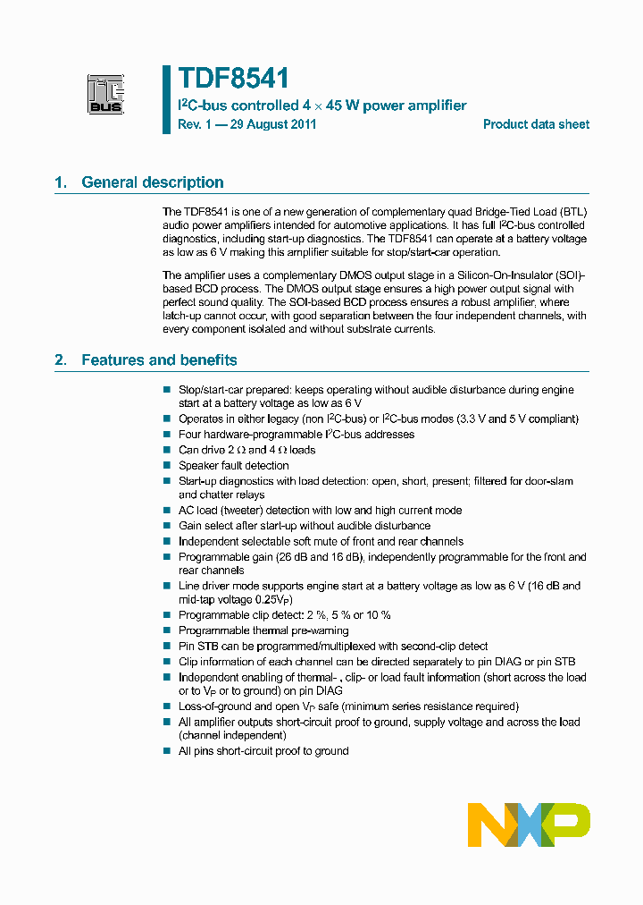 TDF8541SD_3025230.PDF Datasheet