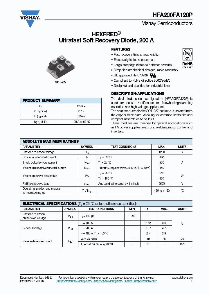 HFA200FA120P_3064419.PDF Datasheet