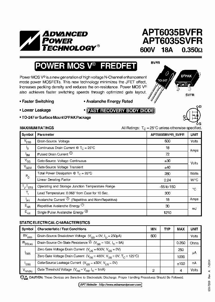 APT6035SVFR_3064121.PDF Datasheet