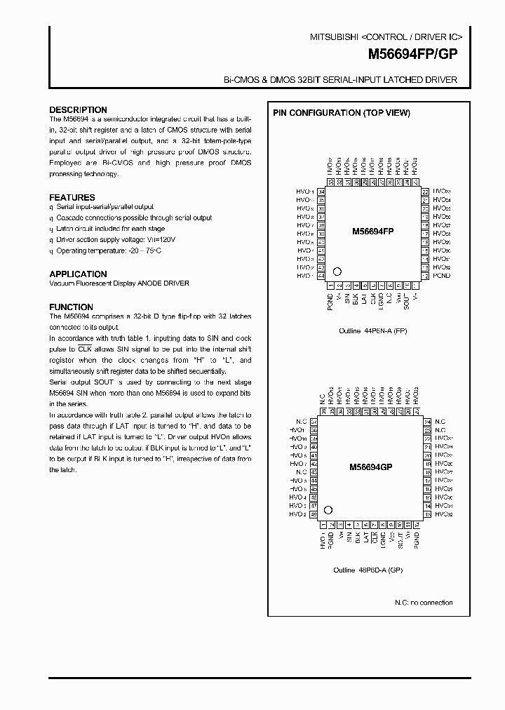 M56694FP_3100018.PDF Datasheet