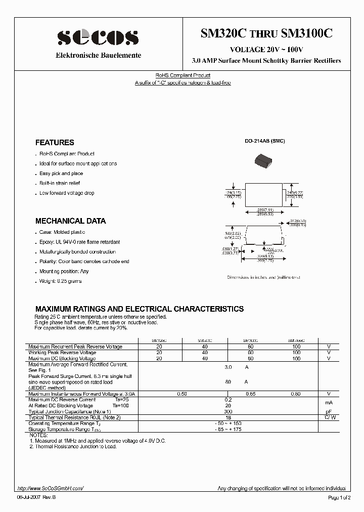 SM3100C_3108908.PDF Datasheet