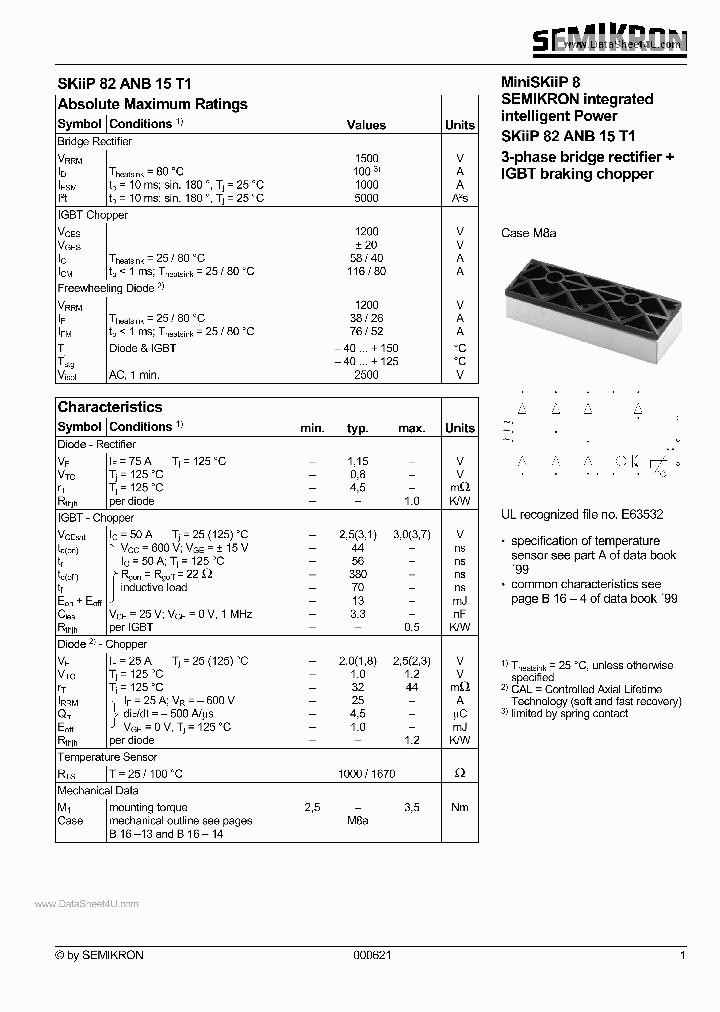 SKIIP82ANB15T1_3113959.PDF Datasheet