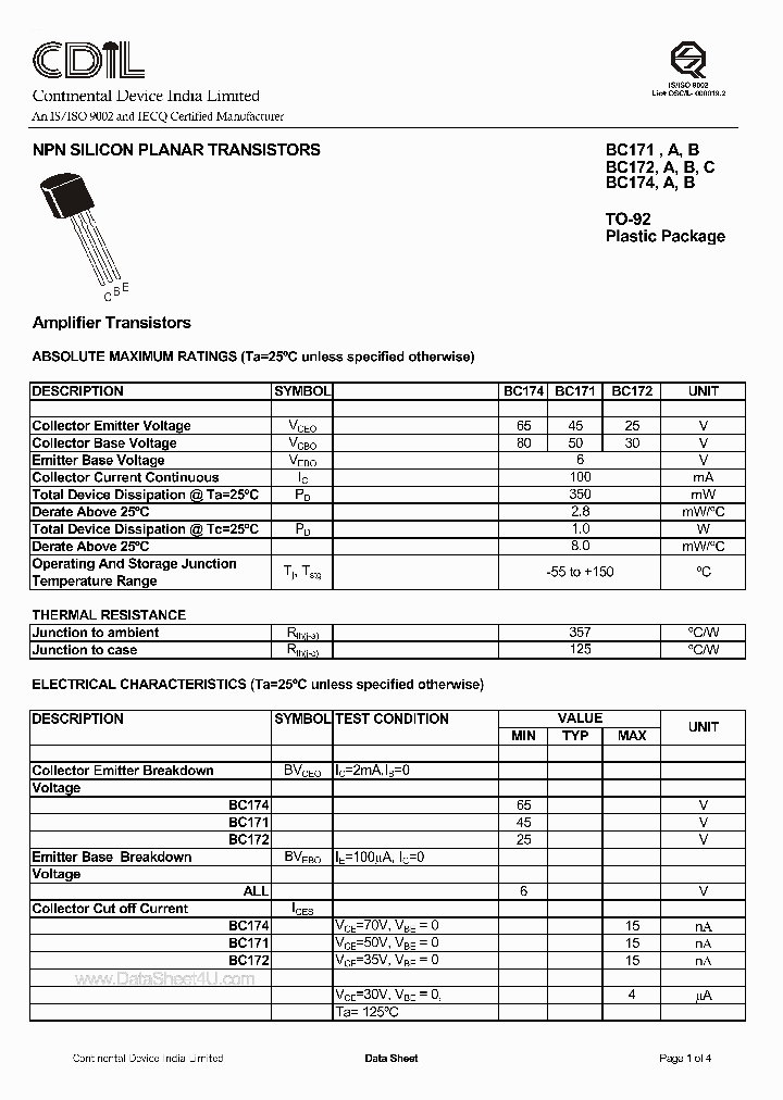 BC174_3116458.PDF Datasheet