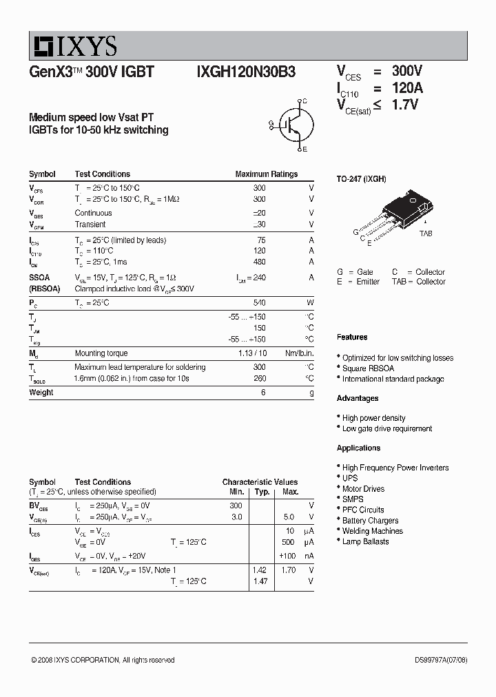 IXGH120N30B3_3120003.PDF Datasheet