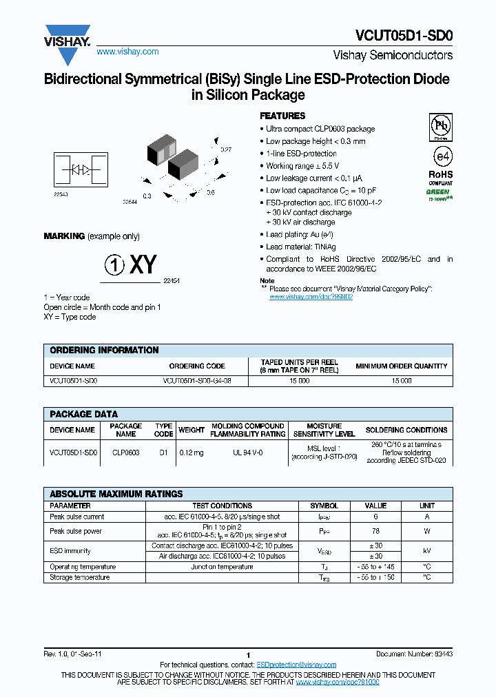 VCUT05D1-SD0-G4-08_3121096.PDF Datasheet