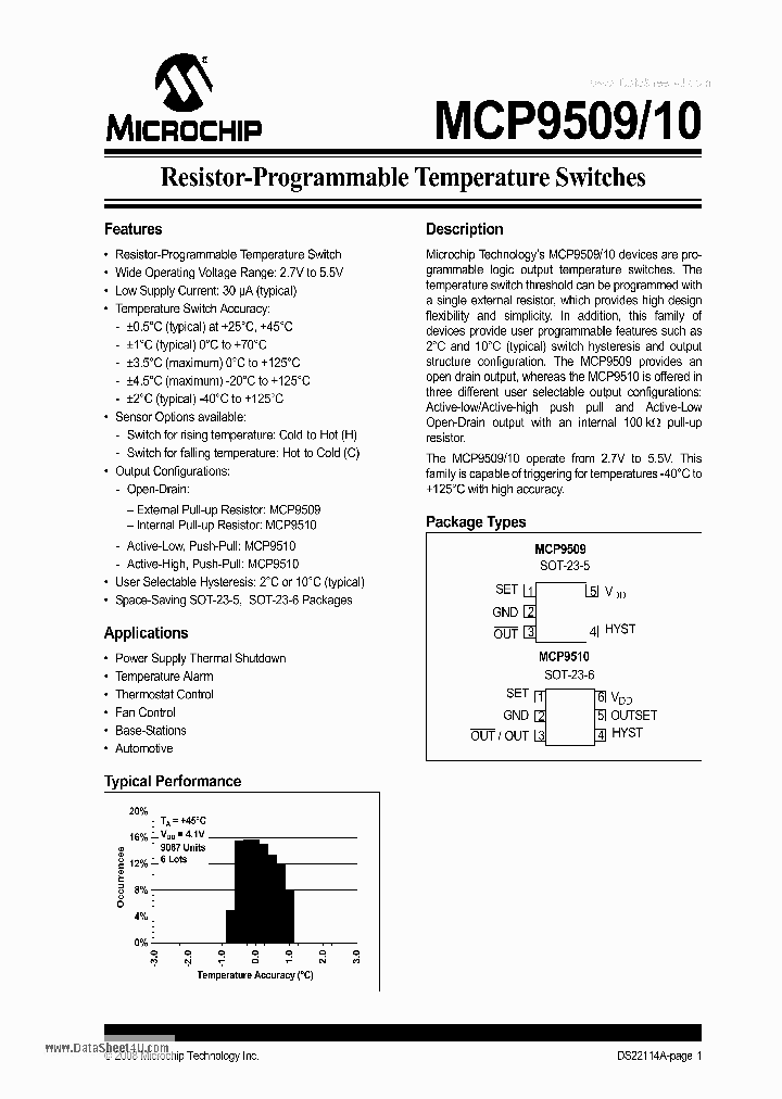 MCP9509_3125420.PDF Datasheet