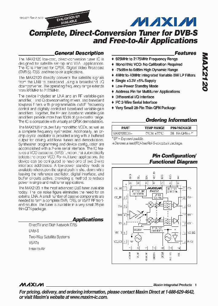 MAX2120CTI_3135097.PDF Datasheet