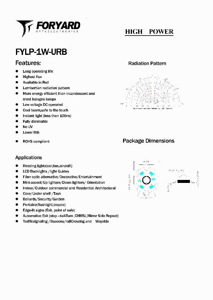 FYLP-1W-URB_3136373.PDF Datasheet