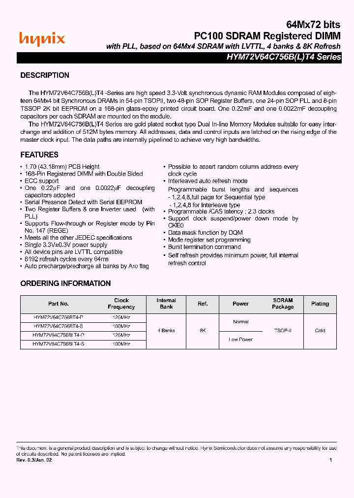 HYM72V64C756BLT4-P_3144397.PDF Datasheet