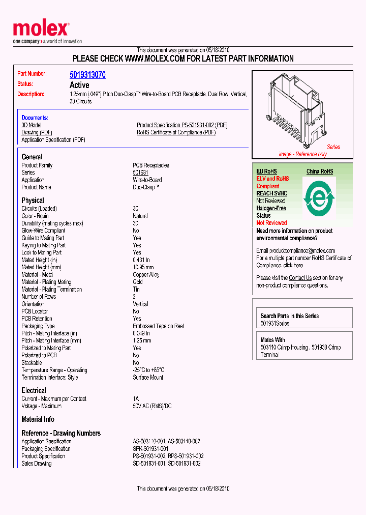 5019313070_3164863.PDF Datasheet