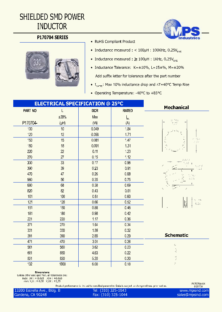 P170704-100_3172647.PDF Datasheet