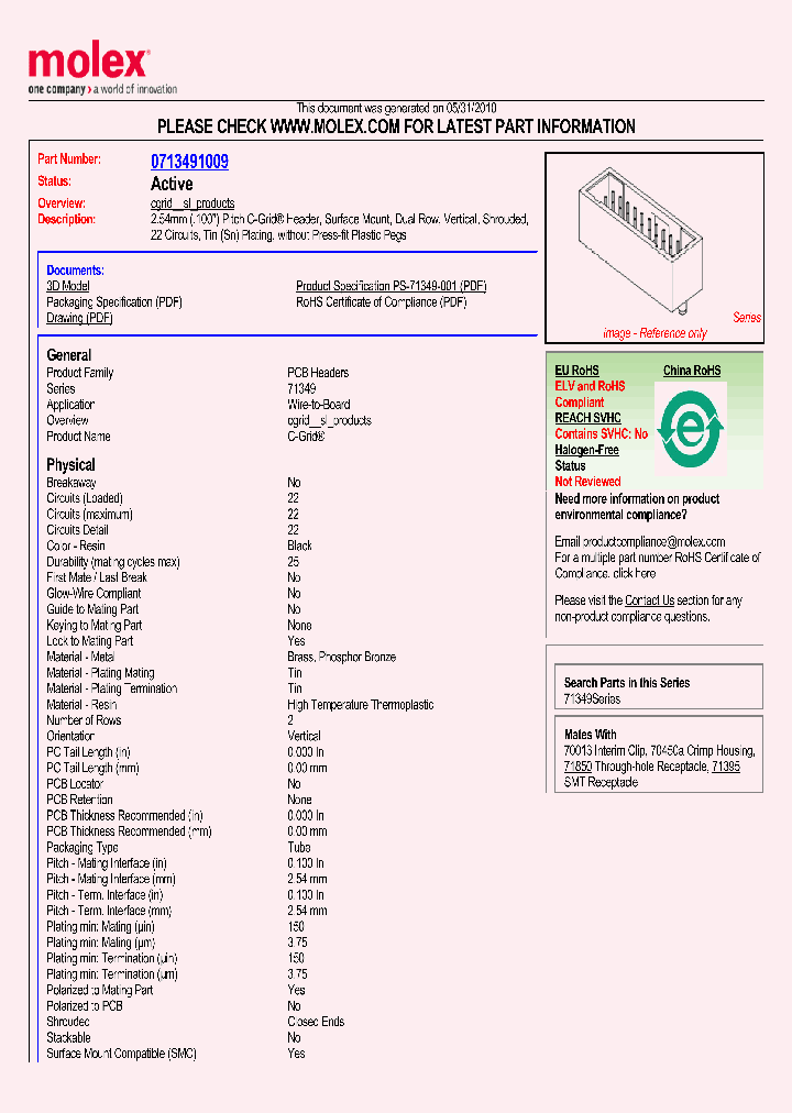 0713491009_3177625.PDF Datasheet