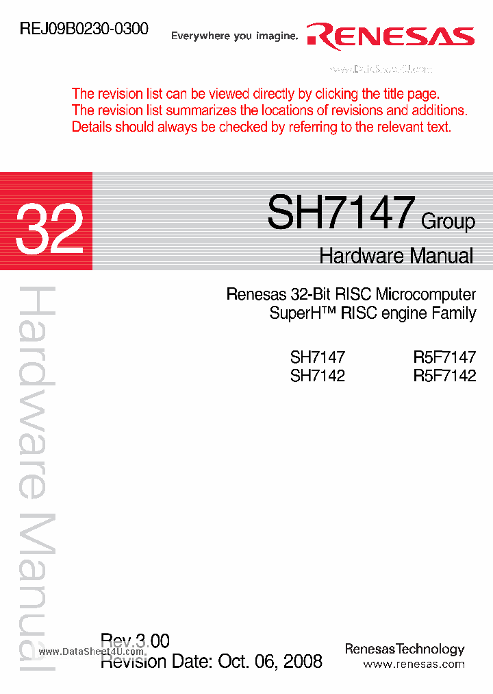 R5F7142_3180740.PDF Datasheet