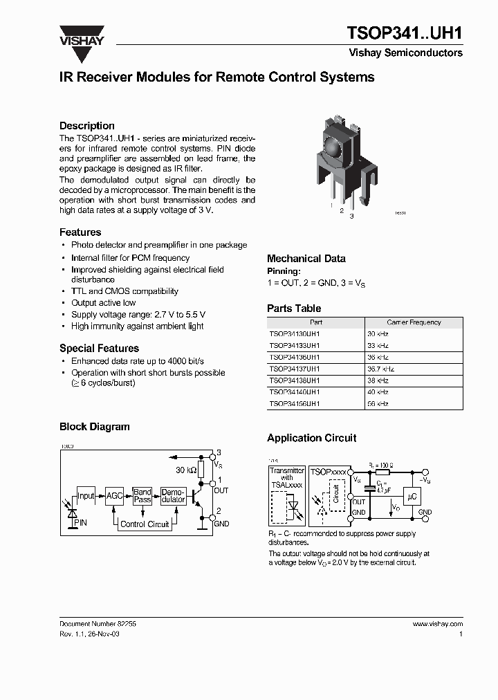 TSOP34137UH1_3189668.PDF Datasheet