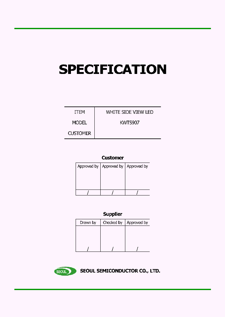 KWTS907_3190448.PDF Datasheet