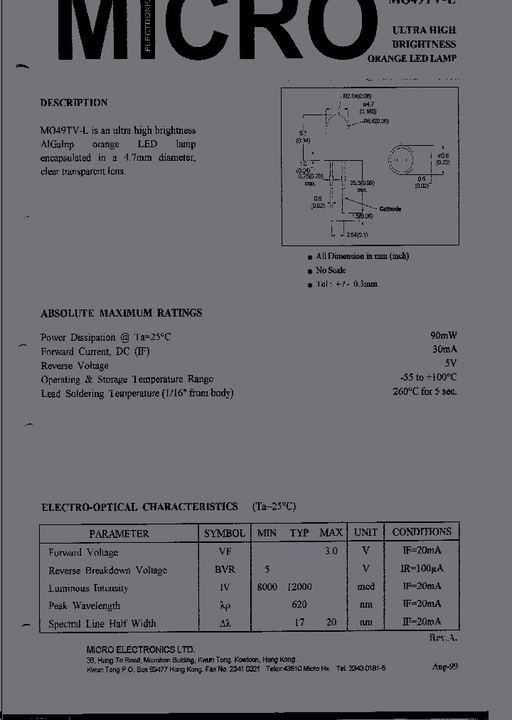 MOB49TV-L_3199639.PDF Datasheet