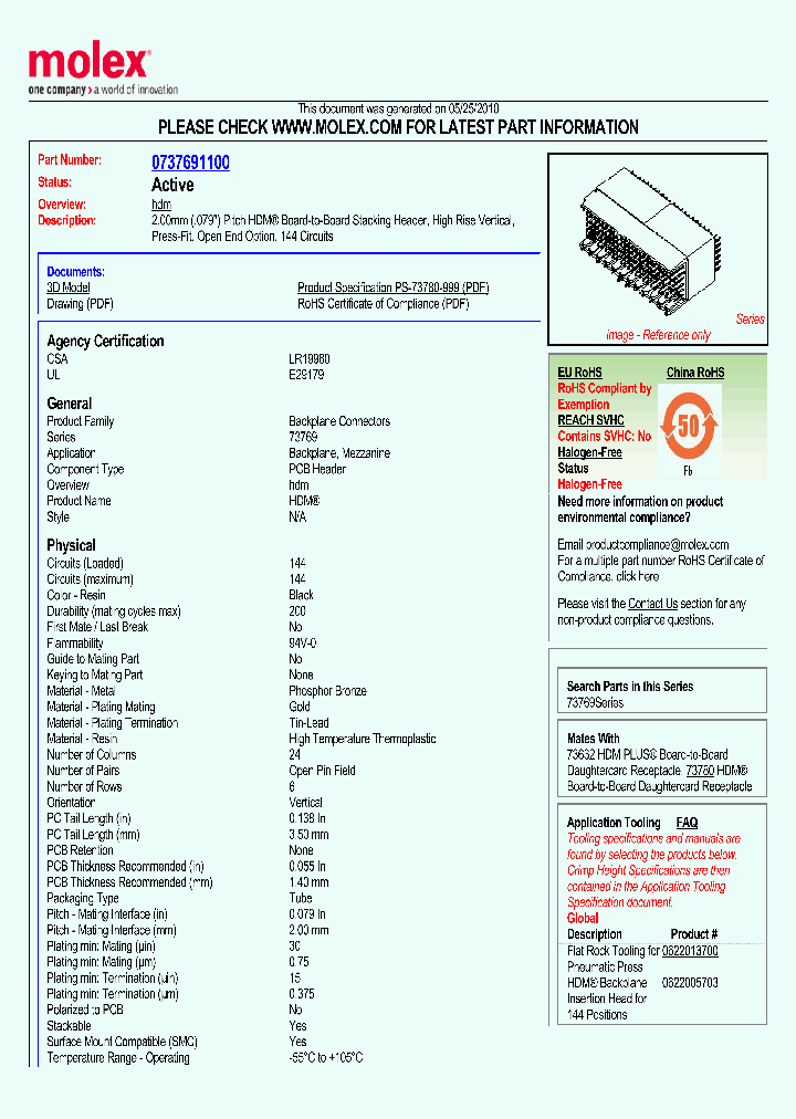 73769-1100_3208804.PDF Datasheet