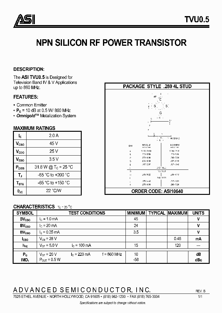 TVU05B_3221386.PDF Datasheet