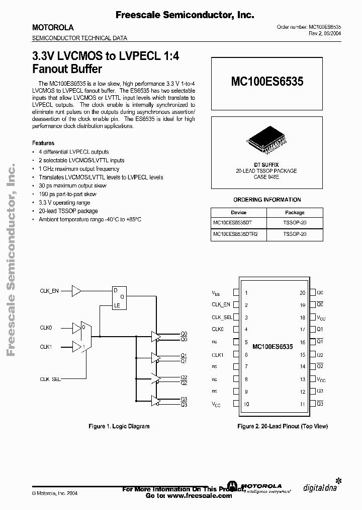 MC100ES6535_3237317.PDF Datasheet