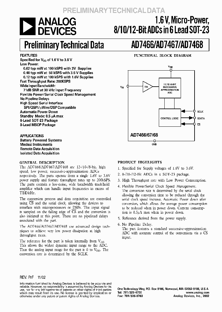 AD7468_3245326.PDF Datasheet