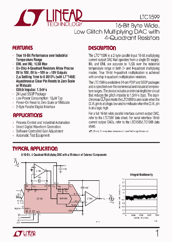 LTC1599_3272204.PDF Datasheet