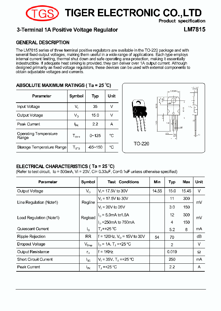 LM7815_3274468.PDF Datasheet