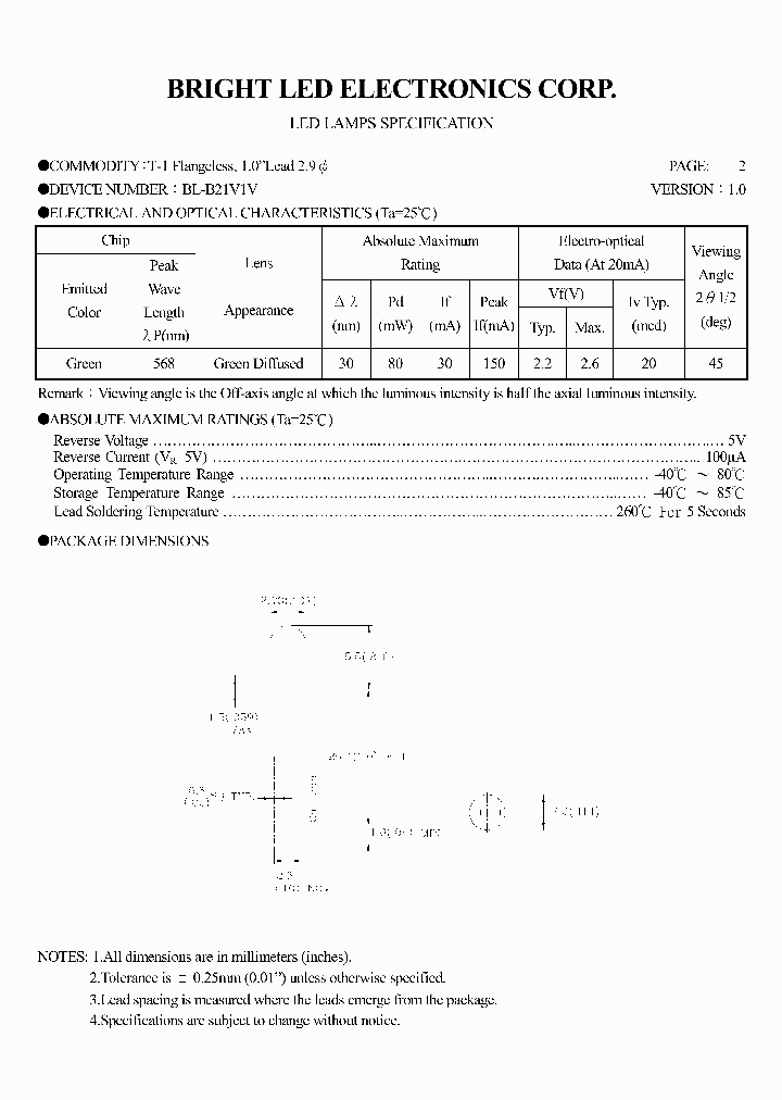 BL-B21V1V_3285958.PDF Datasheet