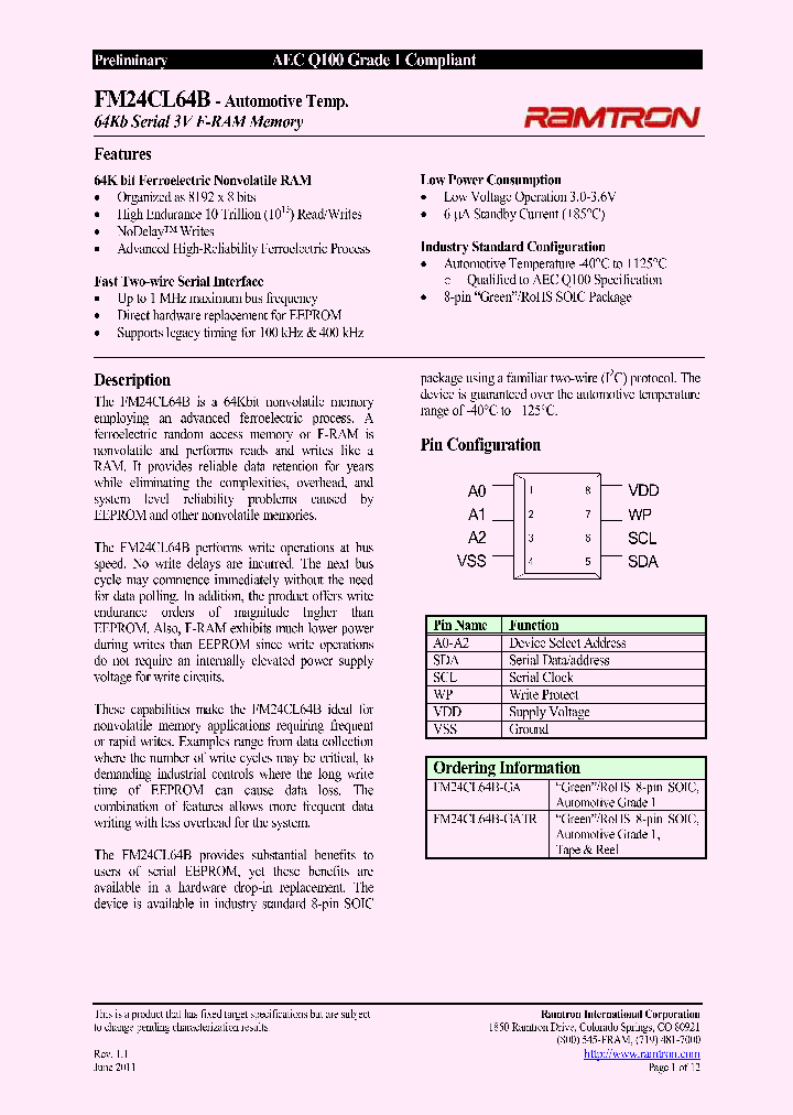 FM24CL64B-GATR_3290182.PDF Datasheet