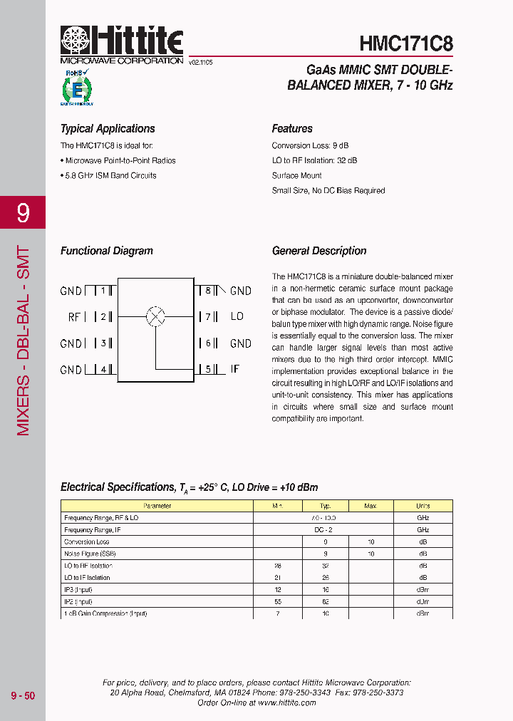 HMC171C8_3292391.PDF Datasheet