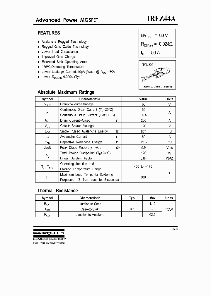 IRFZ44A_3301603.PDF Datasheet